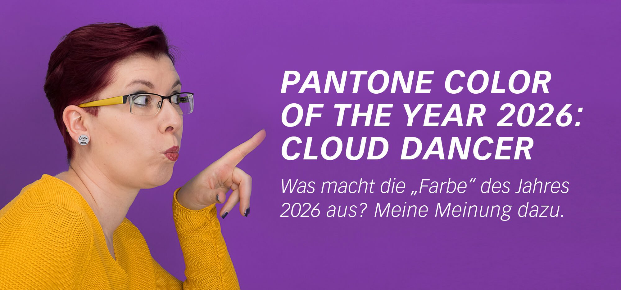 Pantone Farbe des Jahres 2026 Cloud Dancer – Miriam Hohmann stellt die Pantone Color of the Year 2026 vor