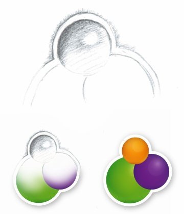 Entwicklung des Logos von FarbFaible | von der Skizze zum fertigen Logo