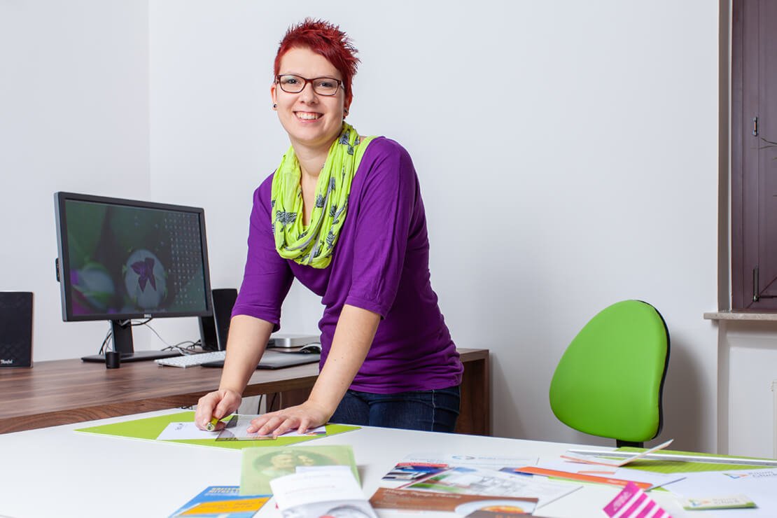 10 Jahre FarbFaible Marken- und Designagentur – das erste Bild von mit in meinem Büro