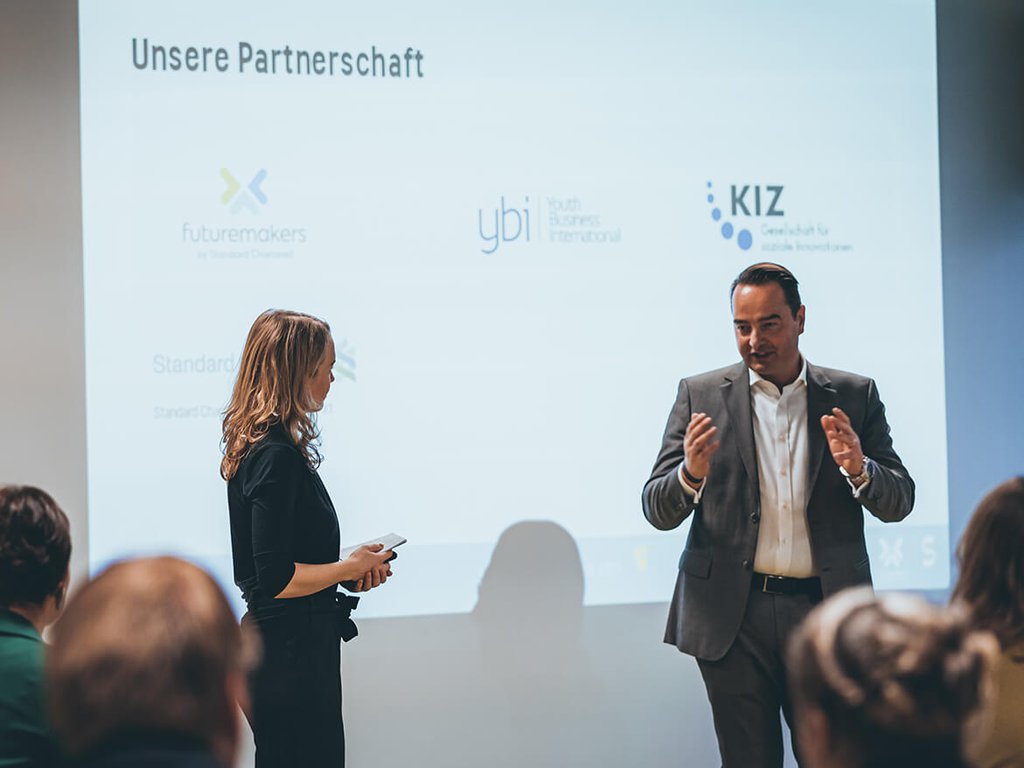 Futuremakers Award 2021, Preisverleihung, Heinz Hilger und Maxine Schiffmann