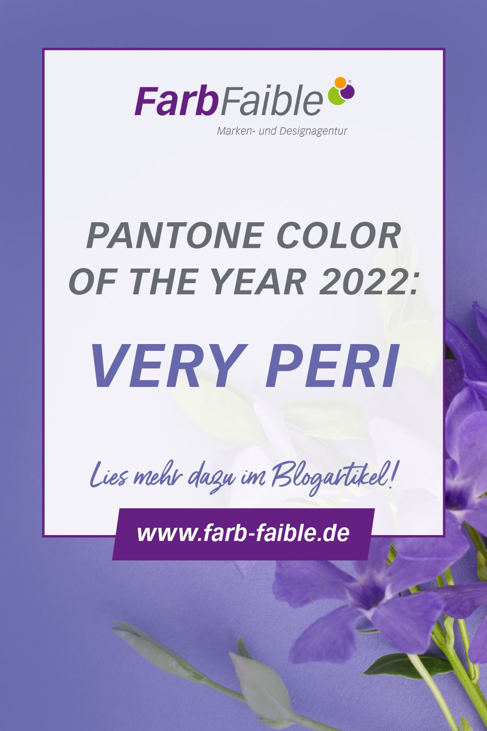 Pantone Farbe des Jahres 2022 Very Peri - was die Trendfarbe bedeutet