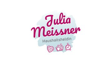 Julia Meissner Haushaltsheldin Logo, Design FarbFaible, Miriam Hohmann