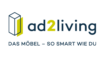 ad2living Logo, Design FarbFaible, Miriam Hohmann