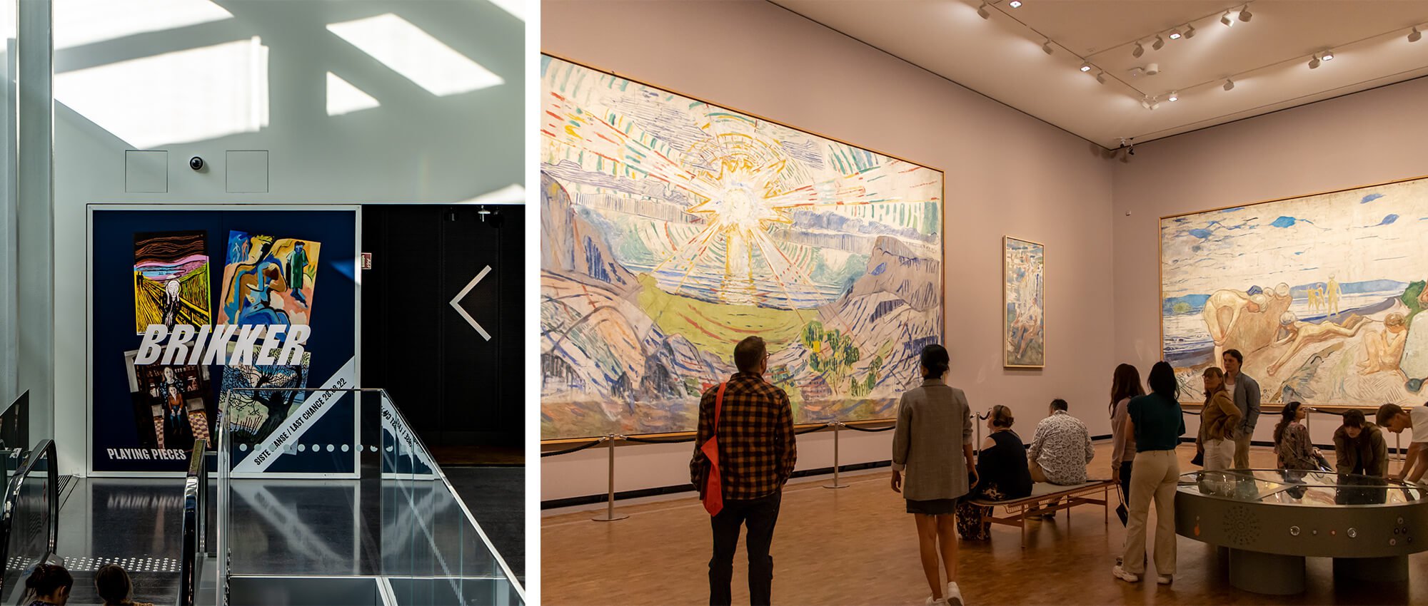 Workation in Norwegen, Besuch des Osloer Munch Museum, Ausstellung „Broker" und „Monumentals"