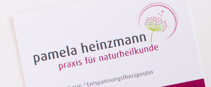 Heilpraktikerin mit neuem Corporate Design